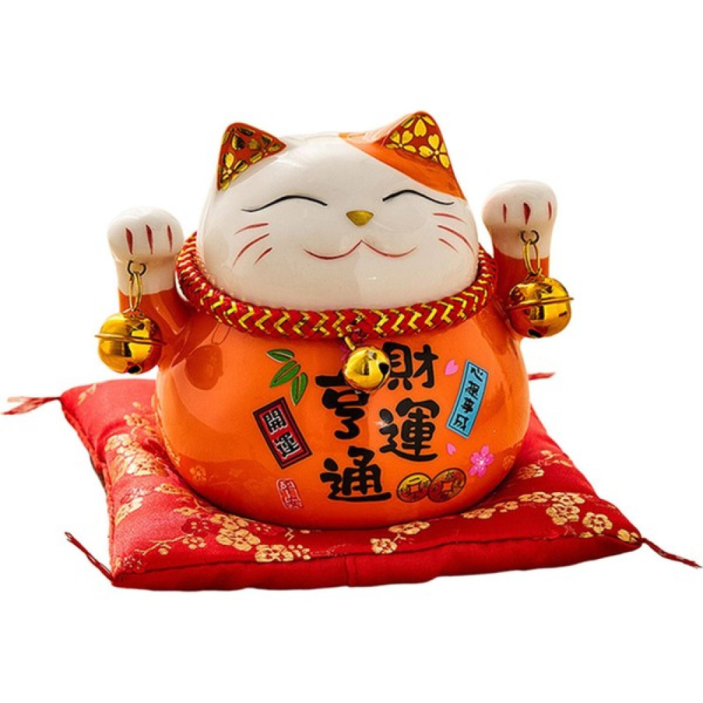 Maneki Neko Iyi Şanslar Kedi Kumbara Nimet Süs Fortune Kawaii Zenginlik Bitki Fiyatı