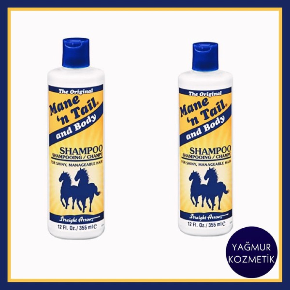 Mane'n Tail Mane'n Tail For Shiny Shampoo 355ml.2li - 1 Oto Boyaları Fiyatı