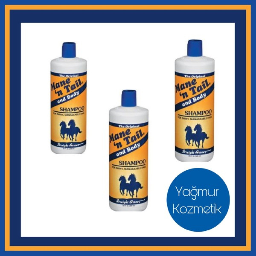 Mane'n Tail Mane'n Tail For Shiny Shampoo 355X355X355XML 3lü Set - 355 Oto Boyaları Fiyatı