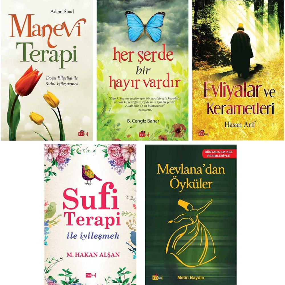 Manevi Terapi - her şerde bir hayır vardır - Evliyalar ve Kerametleri - Sufi Terapi ile İyileşmek - Mevlana'dan Öyküler Din Kitapları Fiyatı