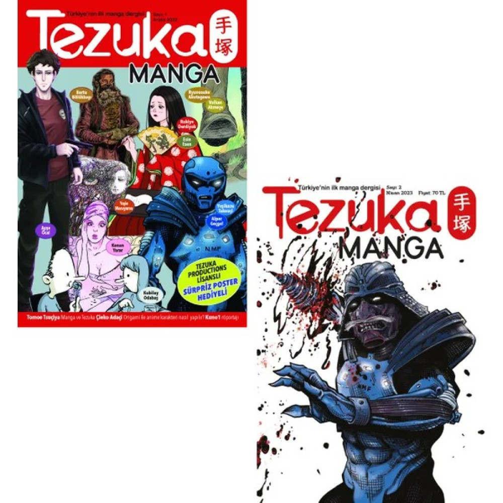 Manga Dergisi 1. ve 2. Sayılar Set Çizgi Roman Fiyatı