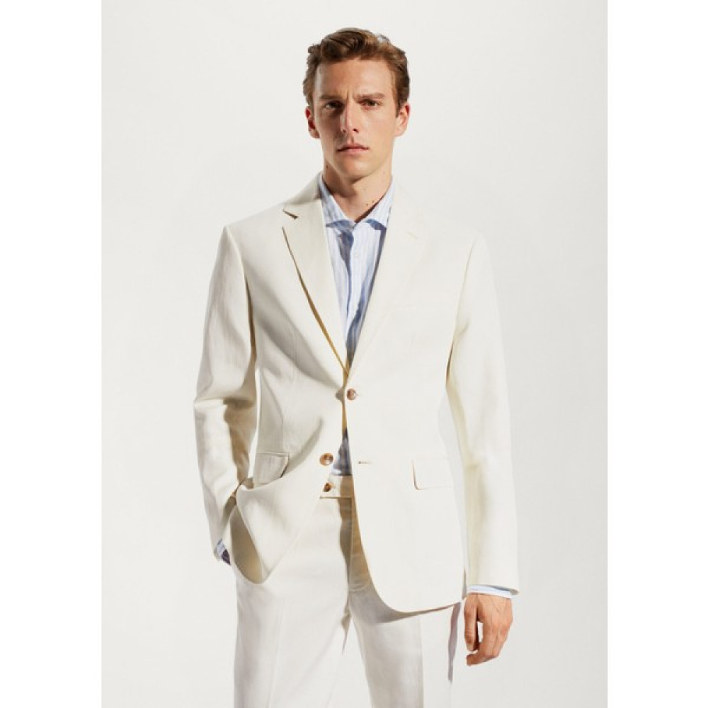 Mango Man Blazer Ceket %100 Keten Erkek Ceket Fiyatı