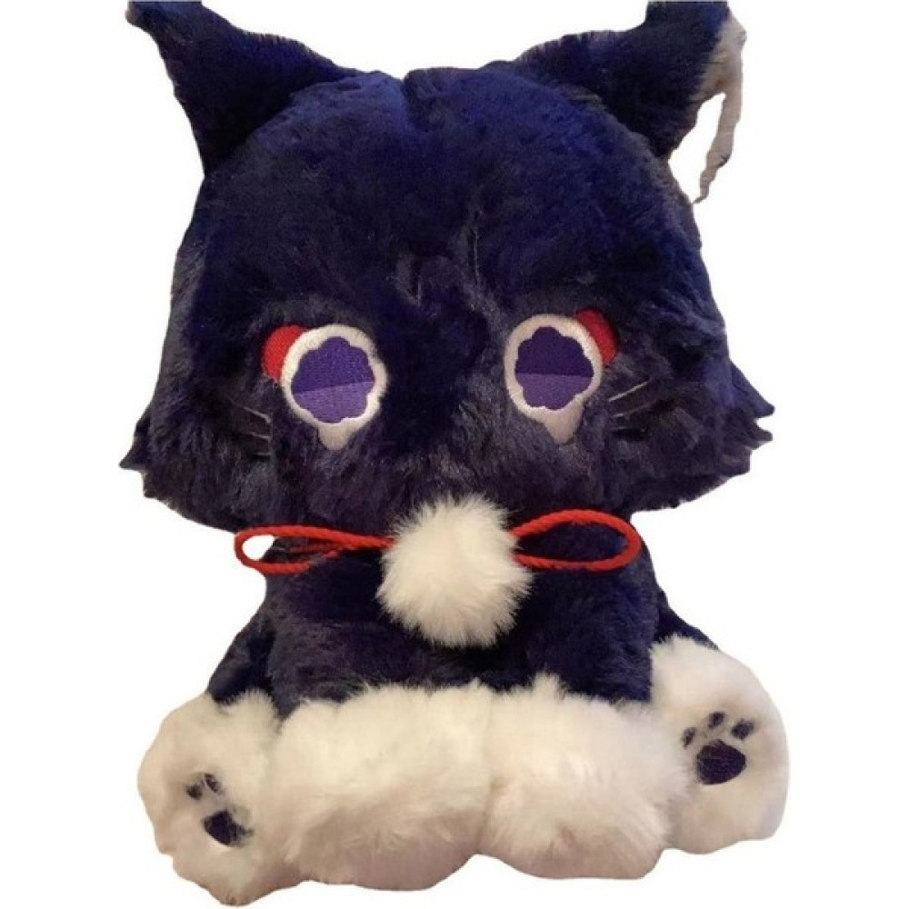 Manjia Genshin Impact Scaramouche Kediler Peluş Bebek Çocuklara Hediye (Yurt Dışından) - Açık Pembe - Siyah Peluş Oyuncaklar Fiyatı