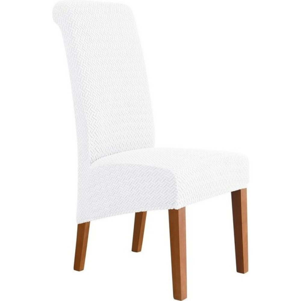 Manjia Lastikli Sandalye Kılıfları, 6 Parça, Su Geçirmez, Yemek Odası (Yurt Dışından) - Beyaz - 90 x 180 cm Koltuk & Kanepe Örtüsü Fiyatı