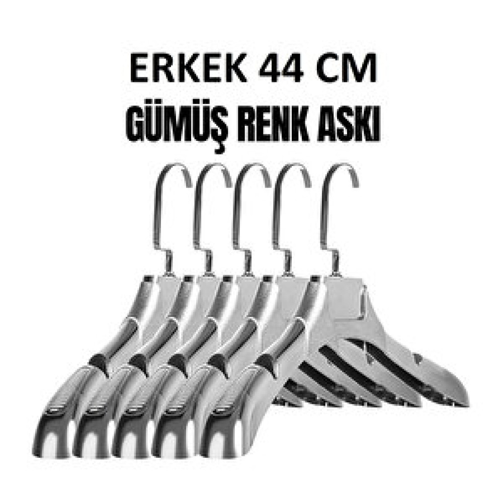 Manken İstanbul 20 Adet İtalyan Kanca A Kalite Gümüş Kaplama Plastik Ceket Askısı Kıyafet Askısı Takım Elbise Askısı Dolap İçi Düzenleyici Fiyatı