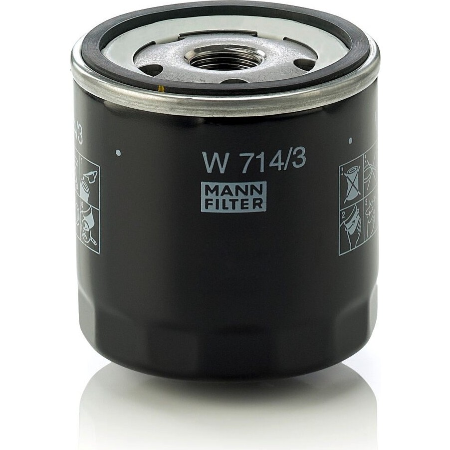Mann Filter W714/3 Yağ Filtresi Diğer Fiyatı