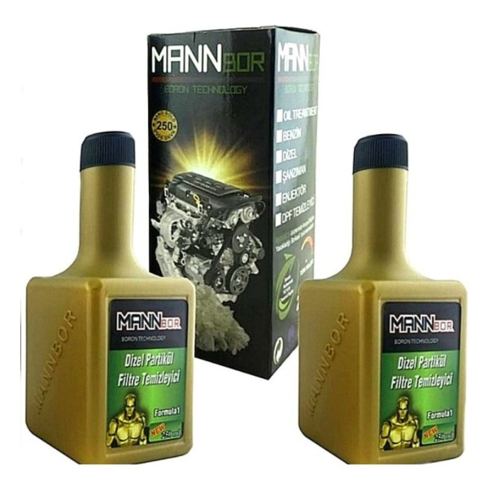 Mannbor Dpf Dizel Partikül Filtre Temizleyici Katkı 250 ml x 2 Motor Yağı & Katkıları Fiyatı