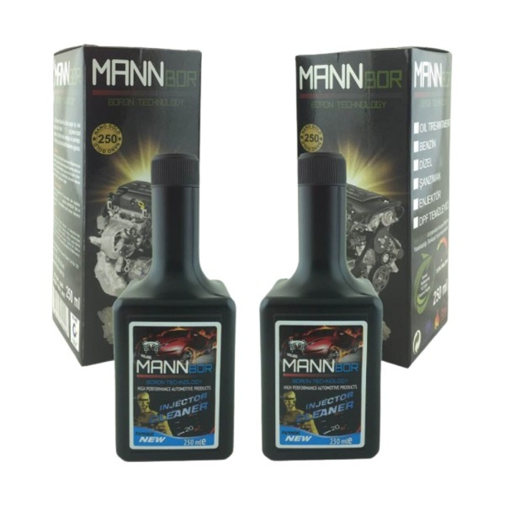 Mannbor Nano Bor Enjektör Temizleyici Yakıt Katkısı 250 ml x 2 Oto Boyaları Fiyatı