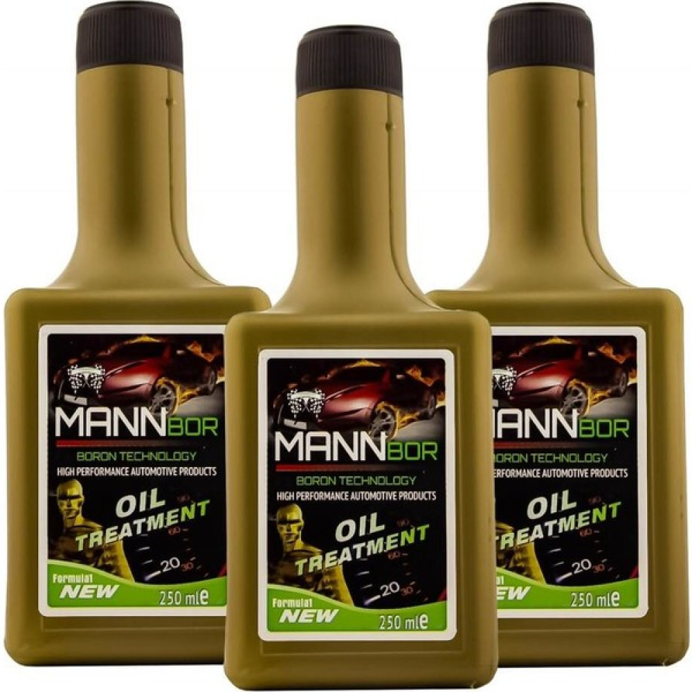 Mannbor Nano Teknolojili Motor Koruyucu Bor Yağ Katkısı 250 ml 3 Adet Motor Yağı Fiyatı