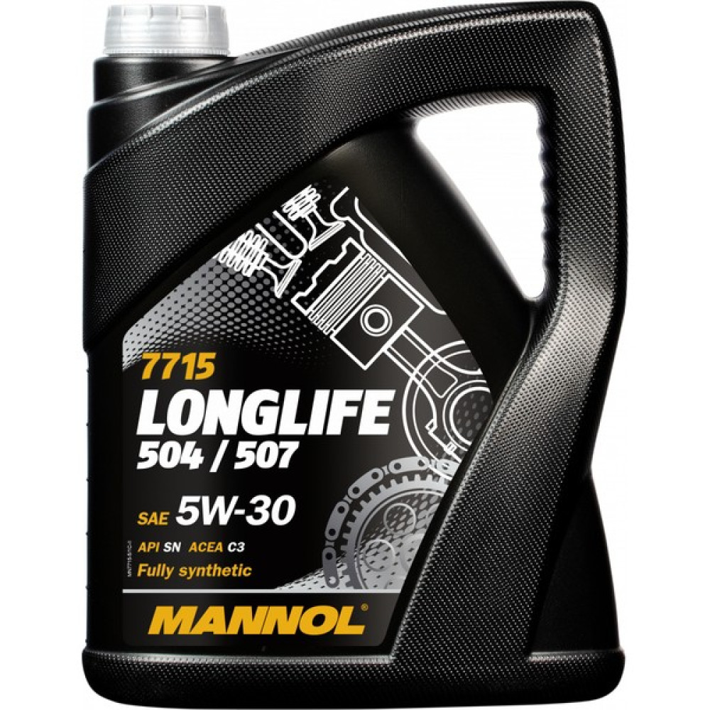 Mannol 7715 Longlife Acea C3 Sae 5W-30 5 Litre Motor Yağı (Üretim Yılı:2022) Motor Yağı Fiyatı