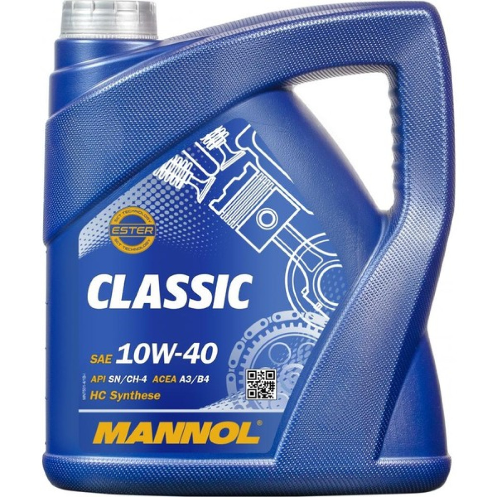 Mannol Classic Sae 10W-40 Api Sn/Cf Асеа А3/B4 4 Litre Motor Yağı (Üretim Yılı: 2022) Oto Boyaları Fiyatı