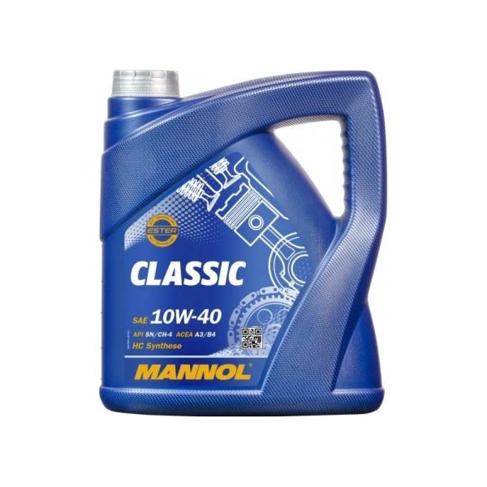 Mannol Classic Sae 10W-40 Api Sn/Cf Асеа А3/B4 5 Litre Motor Yağı (Üretim Yılı: 2022) Motor Yağı Fiyatı