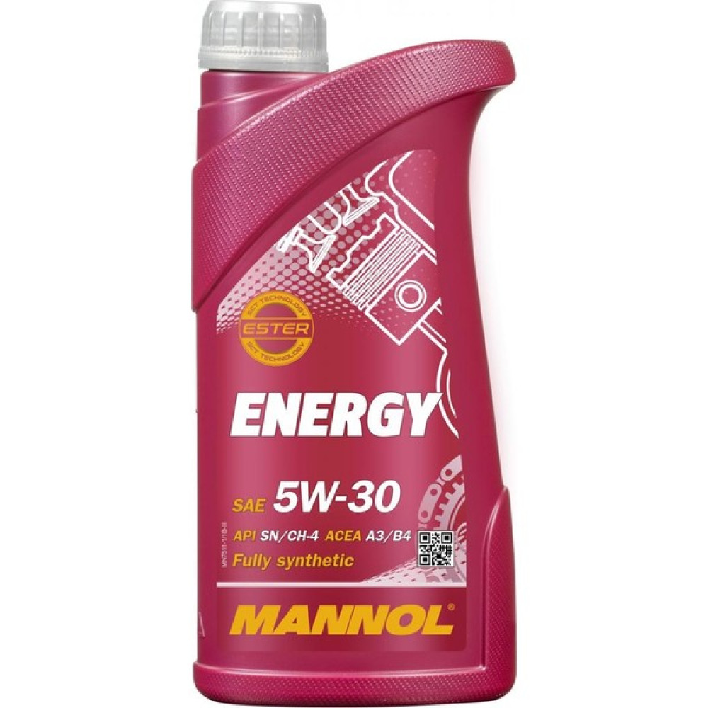 Mannol Energy Sae 5W-30 Api Sl /Ch-4 Acea A3/B3 1 Litre Motor Yağı (Üretim Yılı:2022) Motor Yağı Fiyatı
