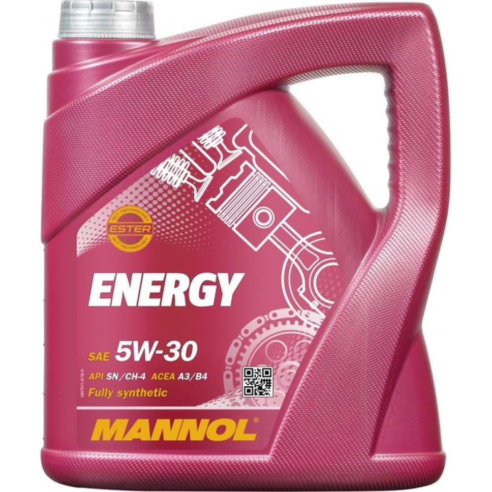Mannol Energy Sae 5W-30 Api Sn/Ch-4 Ace A3/B3 4 Litre Motor Yağı (Üretim Yılı:2022) Motor Yağı Fiyatı