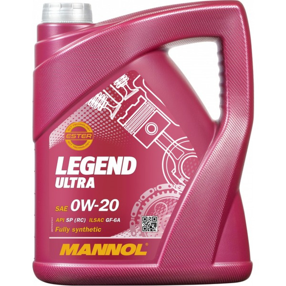 Mannol Legend Ultra Sae 0W-20 Api Sn Plus Rc 5 Litre Motor Yağı (Üretim Yılı:2022) Oto Boyaları Fiyatı