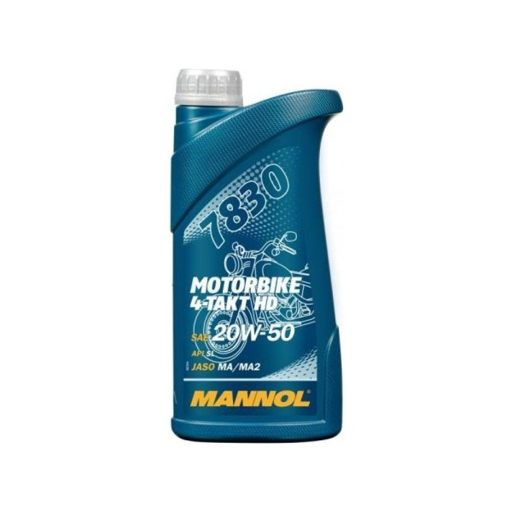 Mannol Mn7830-1 4-Takt Motorbıke Hd Apı Sl Jaso Ma/Ma2 20W-50 1 Lt Motor Yağı ( Üretim Yılı: 2022 ) Motor Yağı Fiyatı