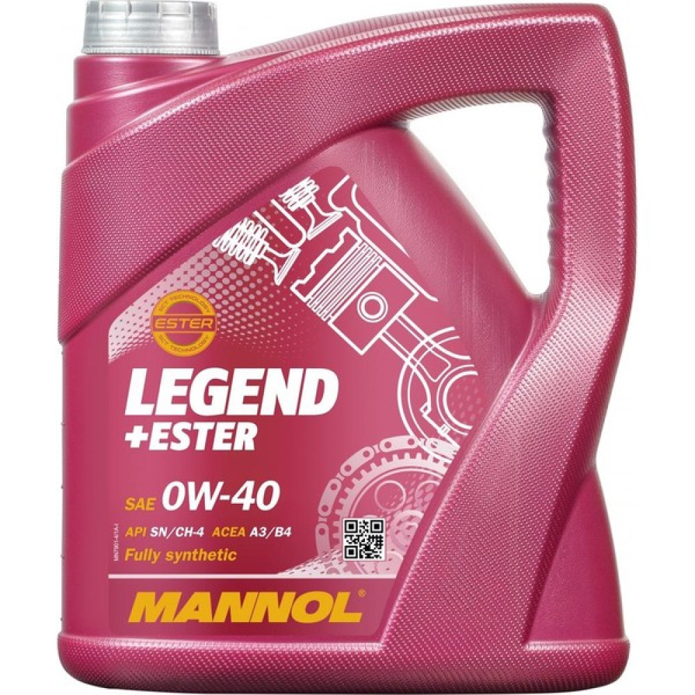 Mannol MN7901-4 Legend+Ester Sae 0W-40 Api Sn/Cf 4 Litre Motor Yağı ( Üretim Yılı: 2022 ) Oto Boyaları Fiyatı