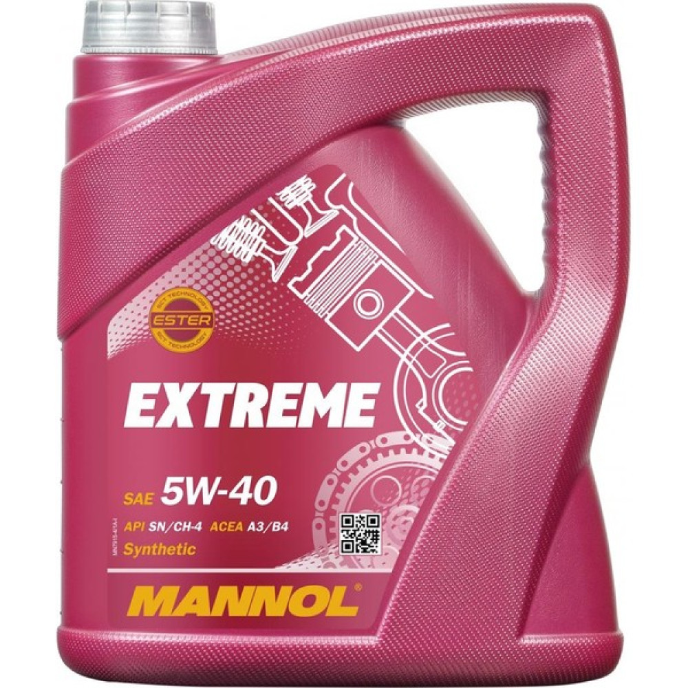 Mannol MN7915-4 Extreme Sae 5W-40 Api Sn/Cf Acea A3/B4 MB 4 Litre Motor Yağı ( Üretim Yılı: 2022 ) Motor Yağı Fiyatı
