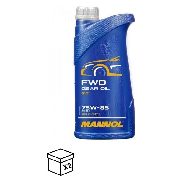 Mannol MN8101-1 Fwd Getrıebeoel Sae 75-W 85 Apı Gl-4 1 L 2ADET Diğer Fiyatı