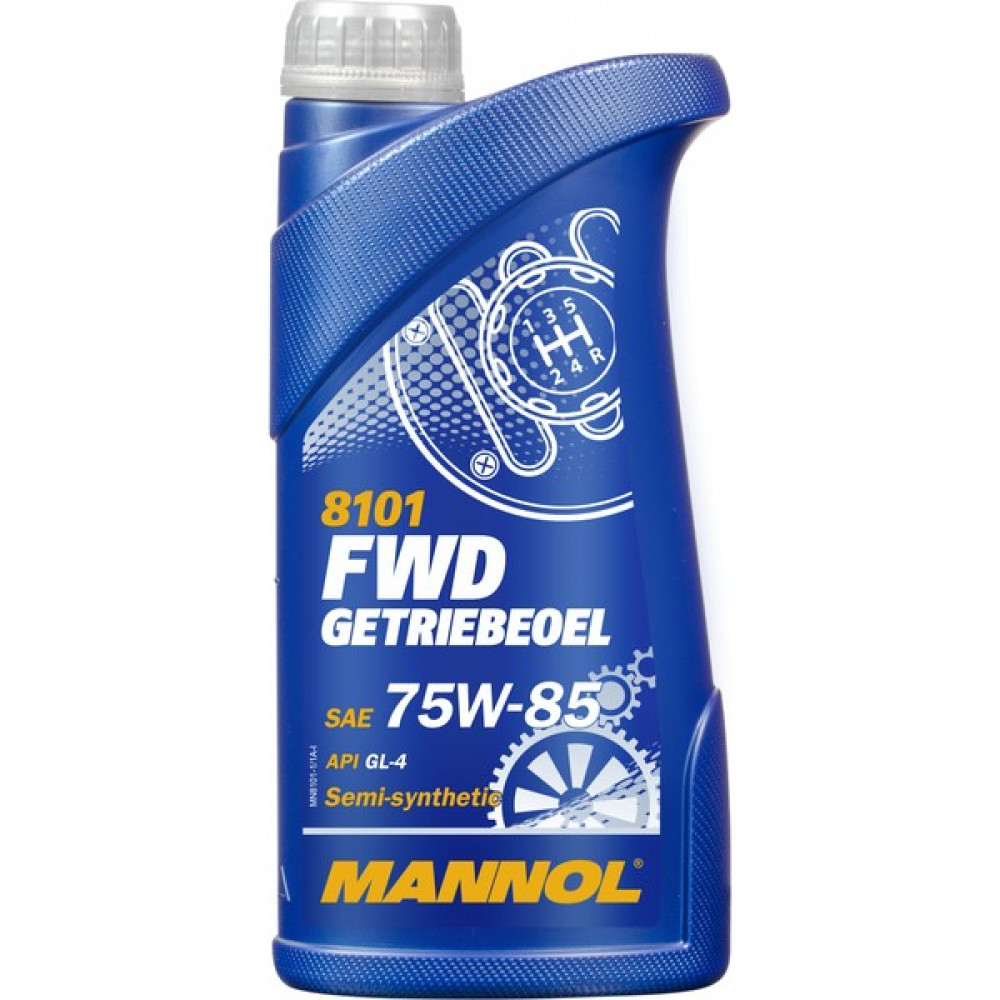 Mannol MN8101-1 Fwd Getrıebeoel Sae 75-W 85 Apı Gl-4 1 L (Üretim YILI:2021) Şanzıman Yağı Fiyatı