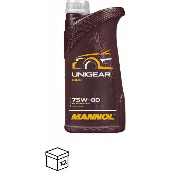 Mannol MN8109 Unigear 75W-80 Gl-4/gl-5 Ls 2ADET Diğer Fiyatı