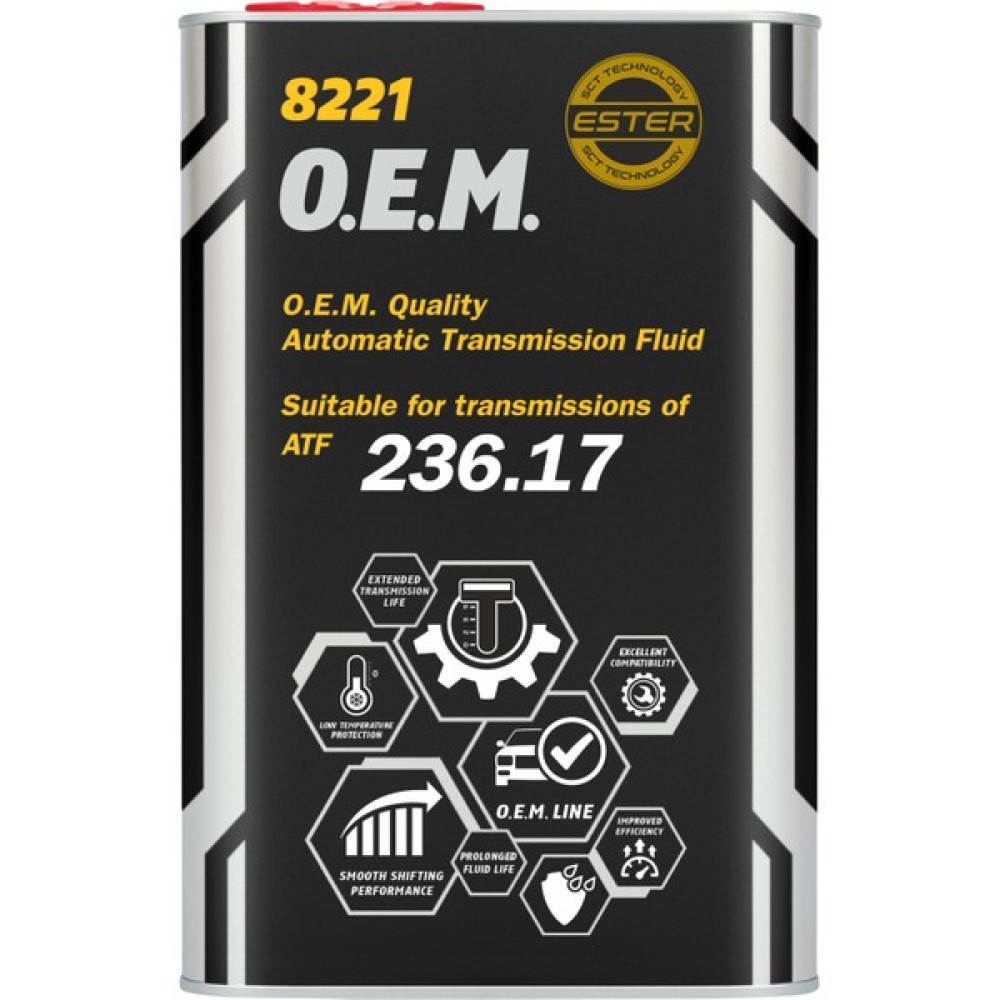 Mannol MN8221-1ME O.e.m Mercedes Benz ( Metal )1l (Üretim YILI:2021) Şanzıman Yağı Fiyatı