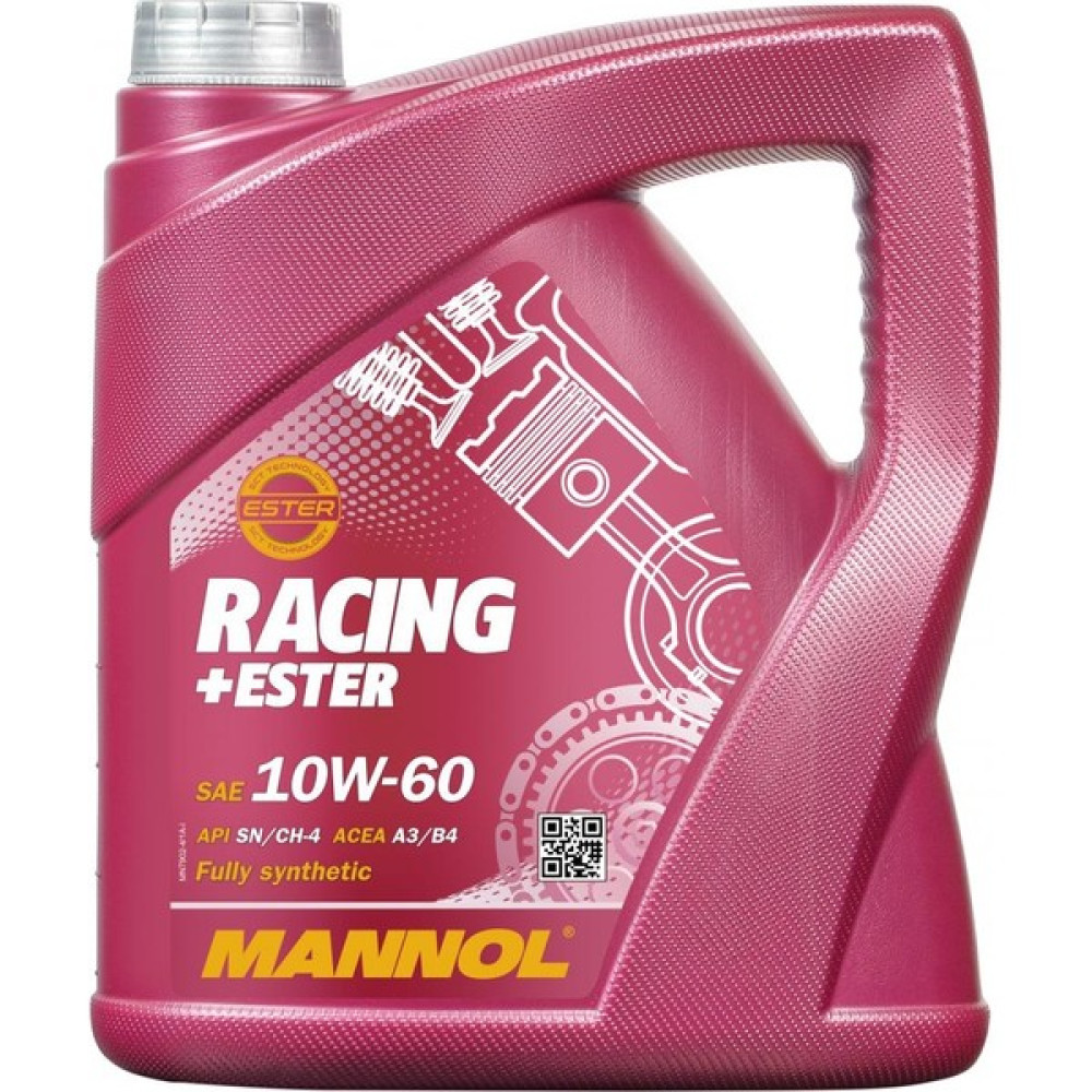 Mannol Racing+ Ester Sae 10W-60 Api Sn/Sm/Cf 4 Litre Motor Yağı (Üretim Yılı :2022) Motor Yağı Fiyatı