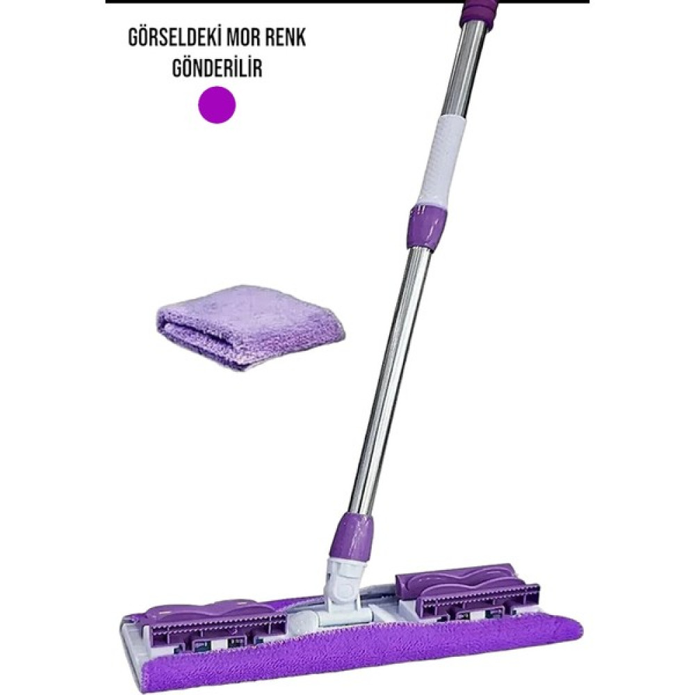 Manor Yer Mopu Fayans Cam Duvar Yüzey Temizlik Mikrofiber Mandallı Mop (1 Adet Yedek Bez Hediye) Temizlik Malzemeleri Fiyatı