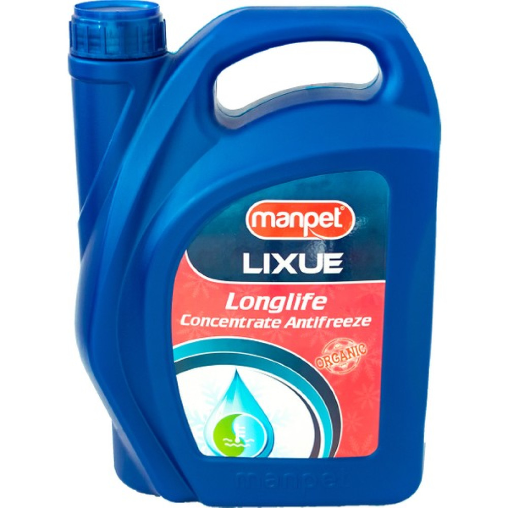 Manpet Lixue Organik Antifriz - 3 Lt - Organik Kırmızı Konsantre Antifriz Antifiriz Fiyatı