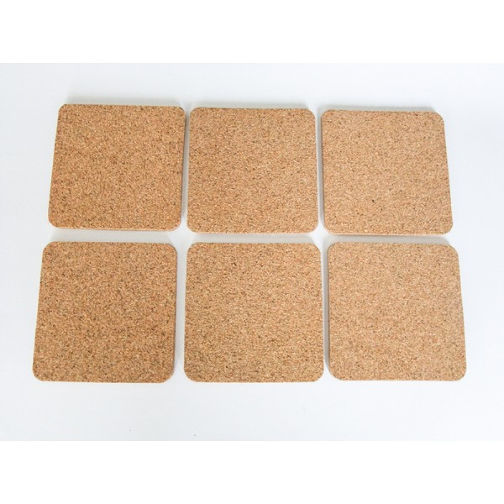 Mantar Bardak Altlığı Kare (9CMX9CM Kalınlık0.5cm) 6 Adet Mutfak Gereçleri Fiyatı