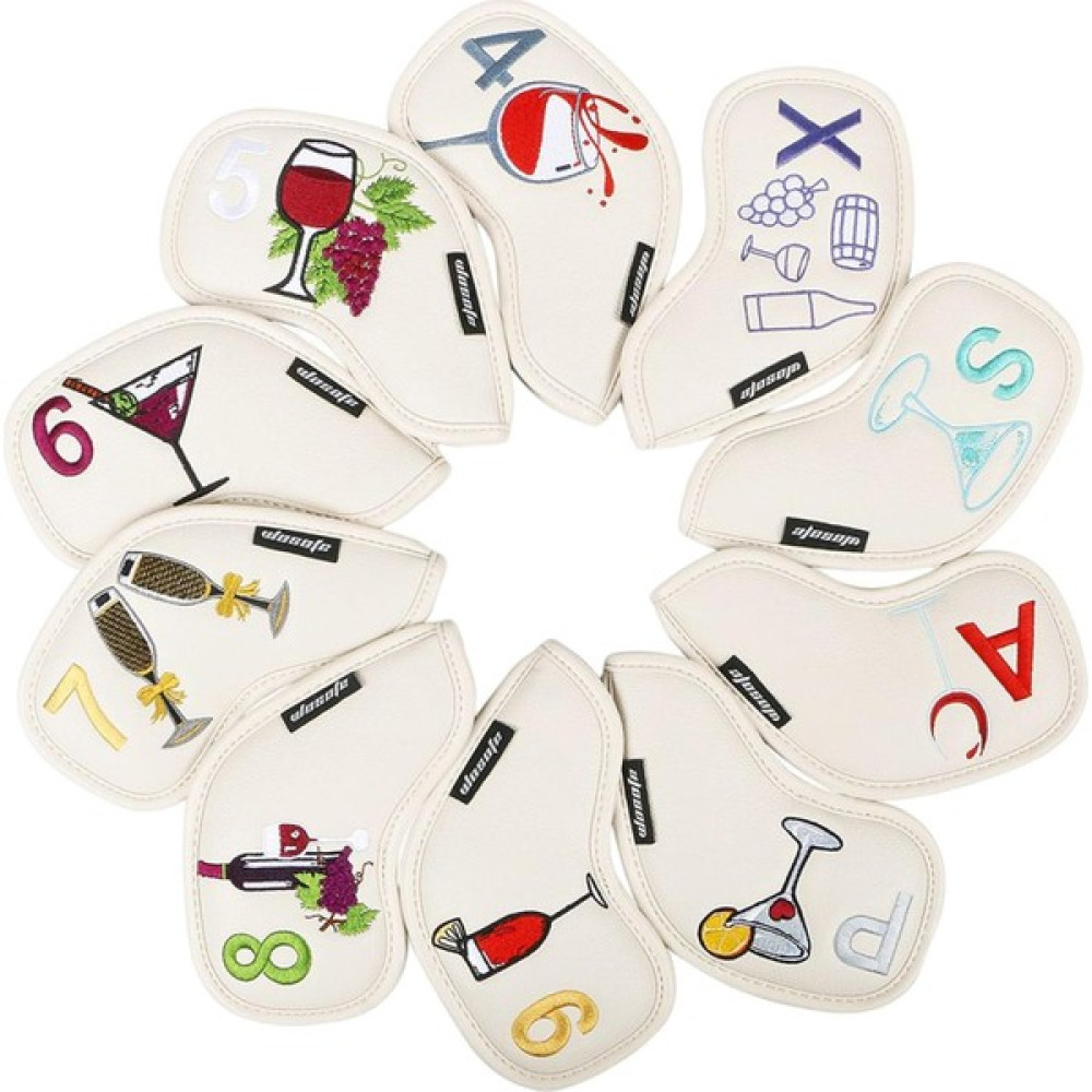 Manual 10PCS Golf Demir Kafa Koruyucu Su Geçirmez Koruma Headcovers Bej (Yurt Dışından) Oto Boyaları Fiyatı
