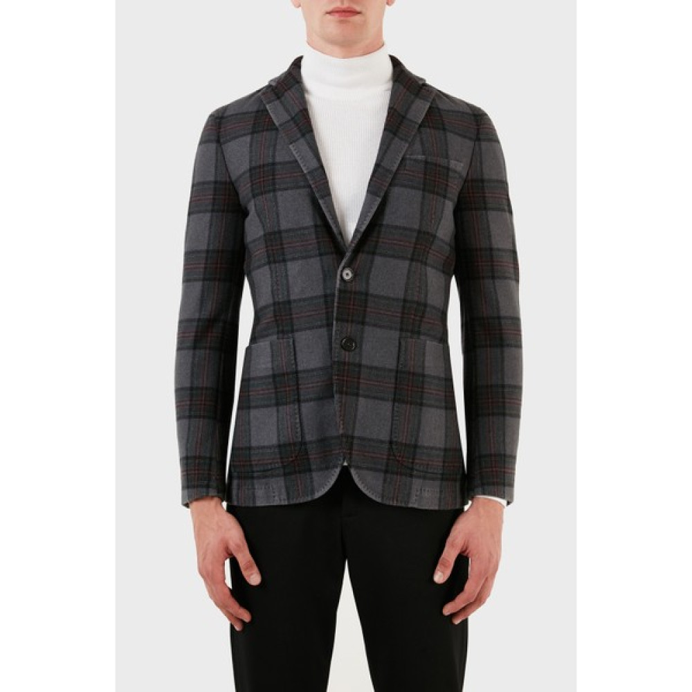 Manuel Ritz Ekoseli Blazer Ceket Erkek Ceket ZOX1910G807TW151634C98 Erkek Ceket Fiyatı