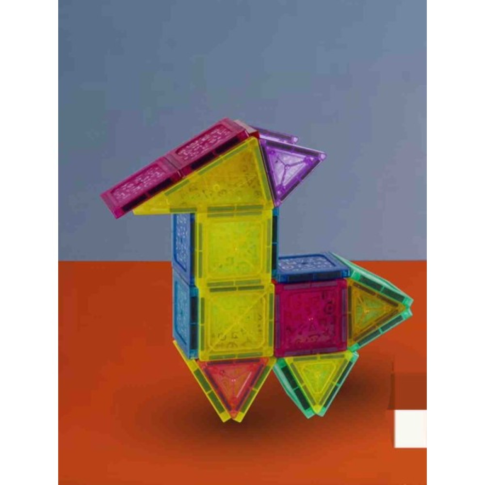 Manyetik Eğitici Puzzle Set 36 Parça 4 Farklı Şekil Manyetik Yapı Taşları Eğitici Oyuncak Fiyatı