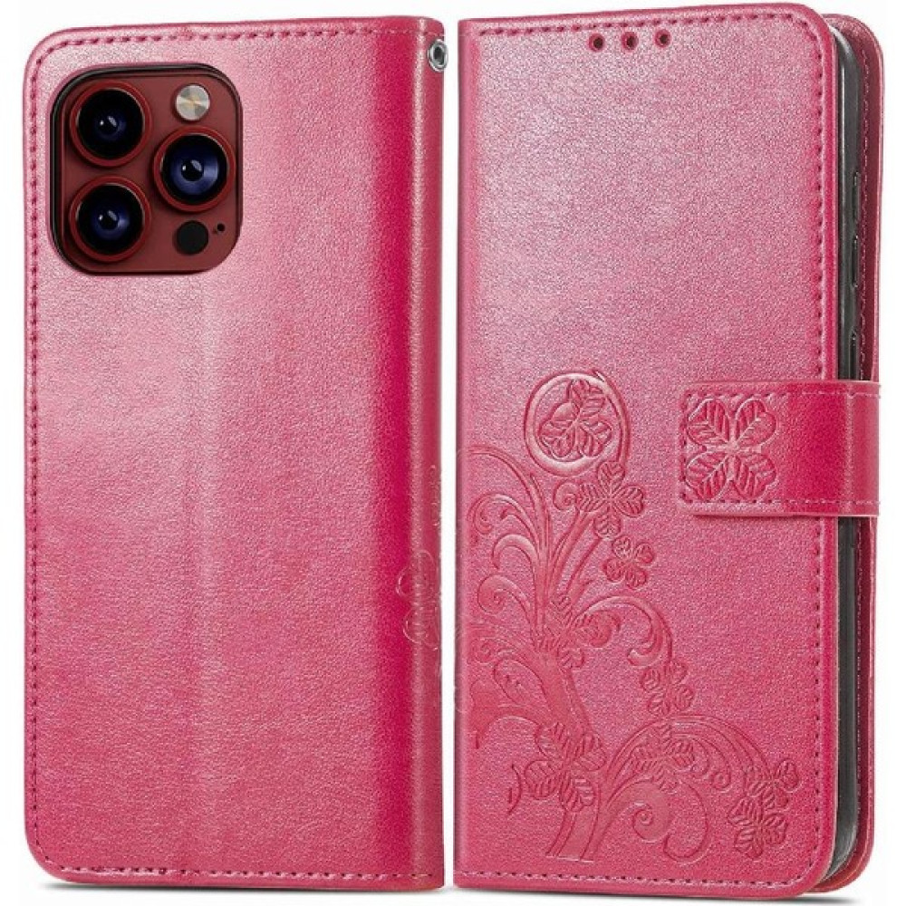 Manyi Mall Iphone 15 Için Kılıf Promax Flip Kapak Kılıf Dört Yapraklı Yonca Kısa (Yurt Dışından) - Pembe - iPhone 15 Pro Max Cep Telefonu Kılıfı Fiyatı