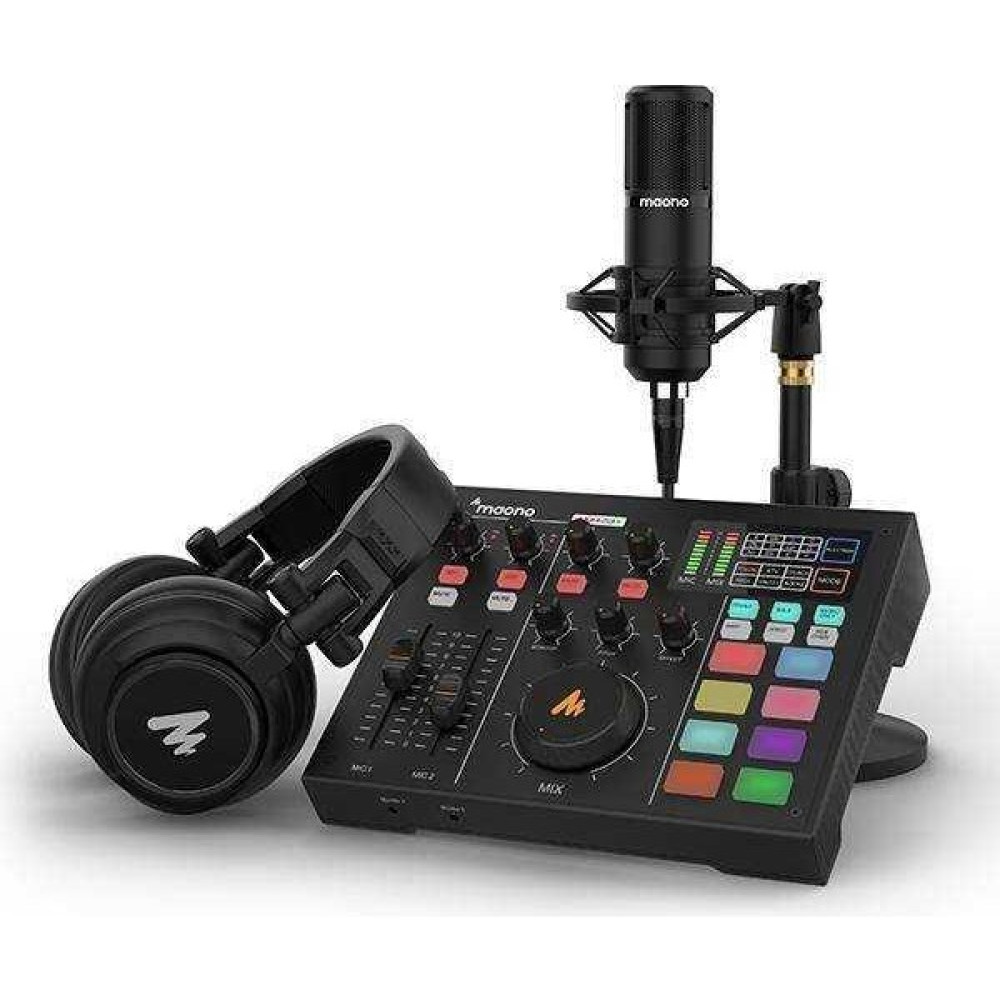 Maono AU-AM100-K2 Maonocaster Podcast Solo Studio Stüdyo ve Sahne Ekipmanları Fiyatı