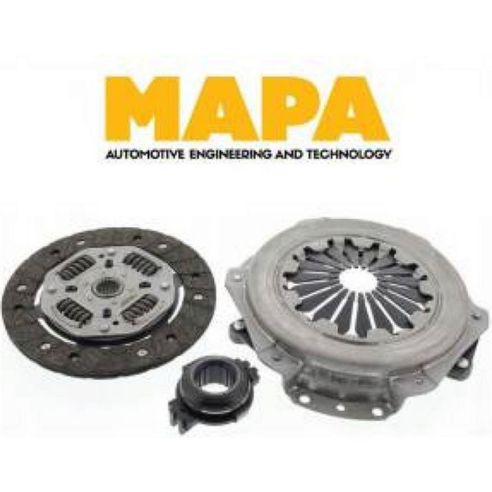 Mapa Debriyaj Seti (Baski+Balata) [ Fiat Egea 1.3 Mtj 16V Euro 5, Fiat 500 1.3 Mjtd, Punto 1.3 Mjtd 2010 -, Alfa Romeo Mito 1.3 Mjtd 2011 - ] 102008 Debriyaj & Şanzıman Fiyatı