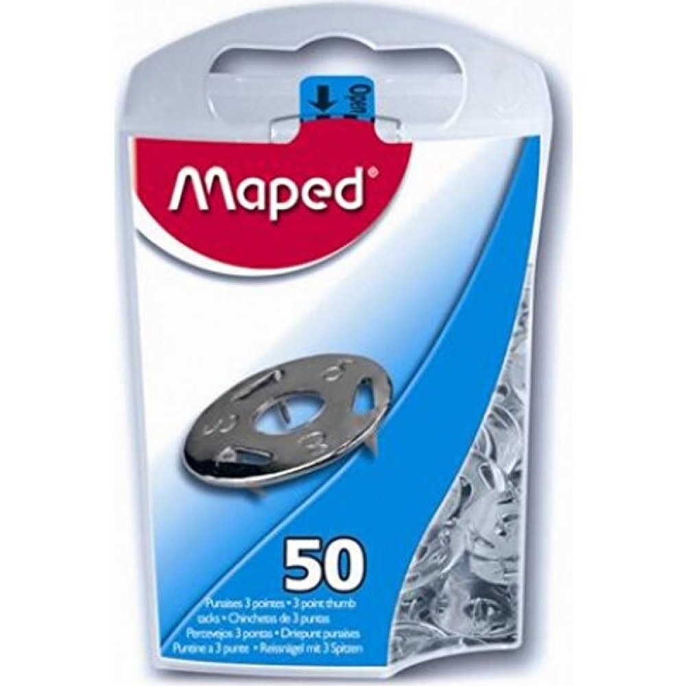 Maped 12 mm Üç Noktalı Raptiye 50'li Kutu Keçe Uçlu Kalem Fiyatı