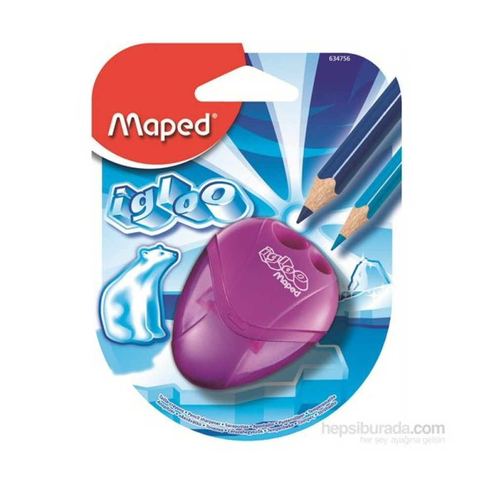 Maped 634756 Igloo Çift Delikli Kalemtraş Kalemtıraş Fiyatı