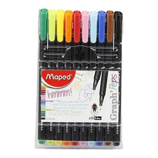 Maped 749150 Graph Peps Extra Fine Keçeli Uçlu Boya Kalemi Keçe Uçlu Kalem Fiyatı