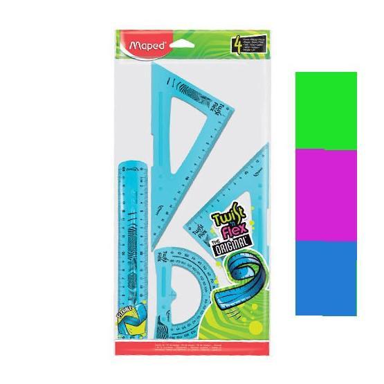 Maped 897157 Ofis Ve Kırtasiye Cetvel Seti