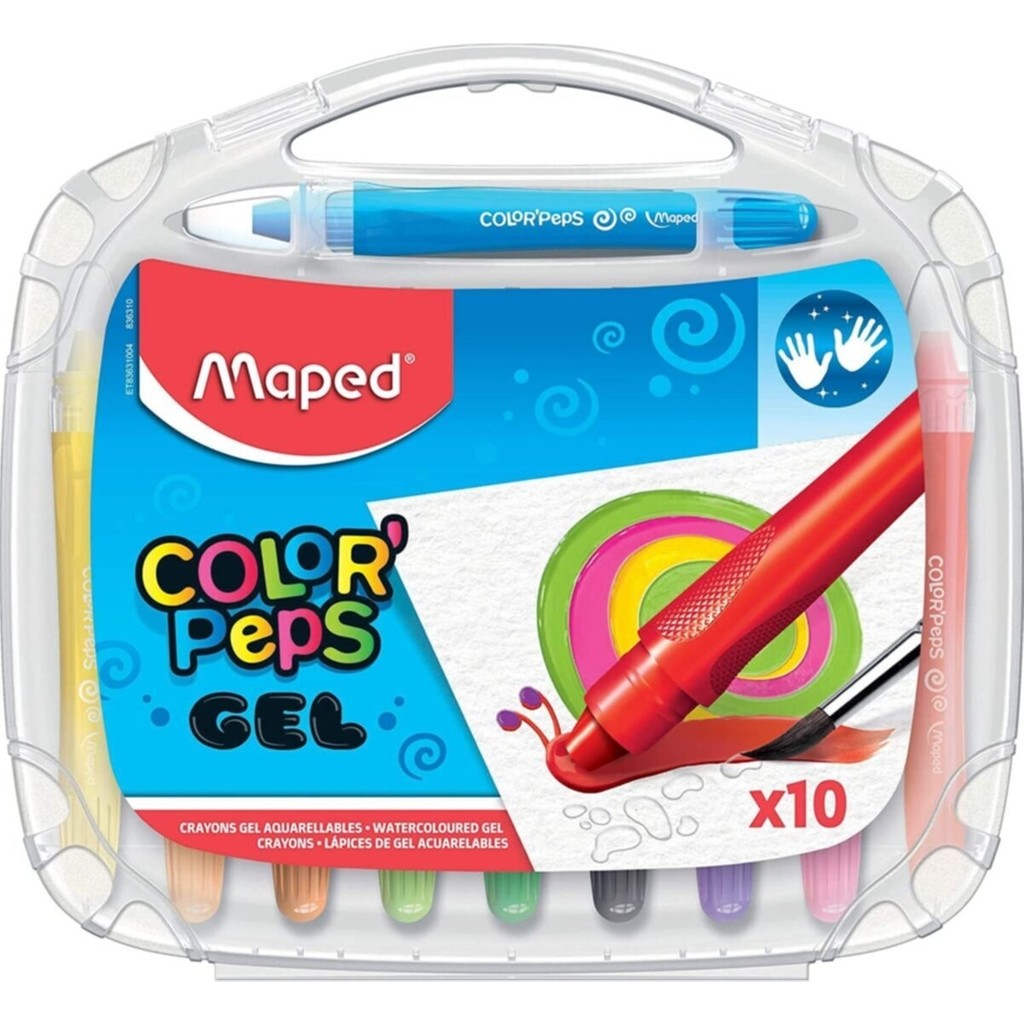 Maped Color Peps Jel Mum Boya 10 Renk 3154148363101 Mum Boya Fiyatı