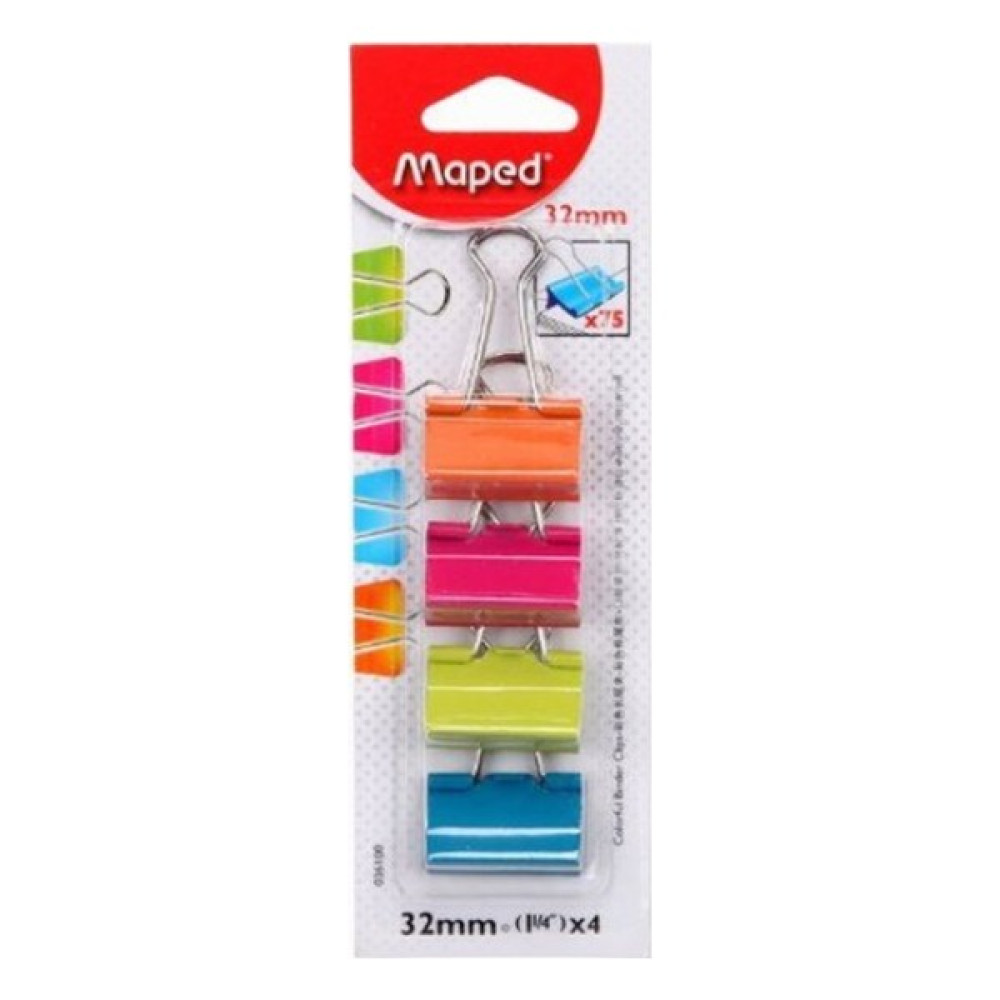 Maped Dört Renk Kıskaç Seti 32 mm Kıskaç Fiyatı