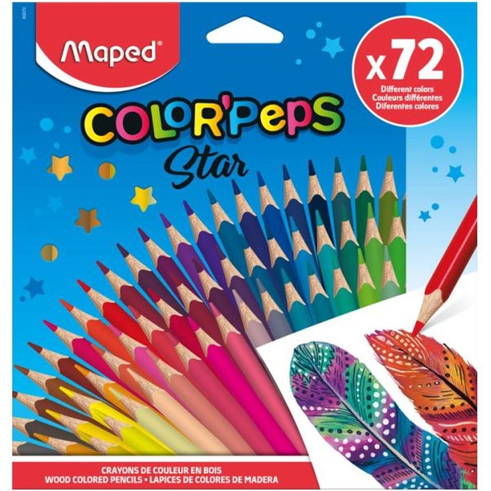 Maped Kuru Boya 72 Parça Renkli Kalem Seti ile Yaratıcı Projeler İçin İdeal Kalem & Yazı Gereçleri Fiyatı