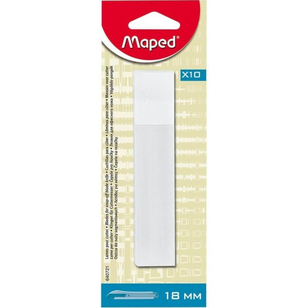 Maped Maket Bıçağı Yedeği 10’lu 18 mm 640721 Oto Boyaları Fiyatı