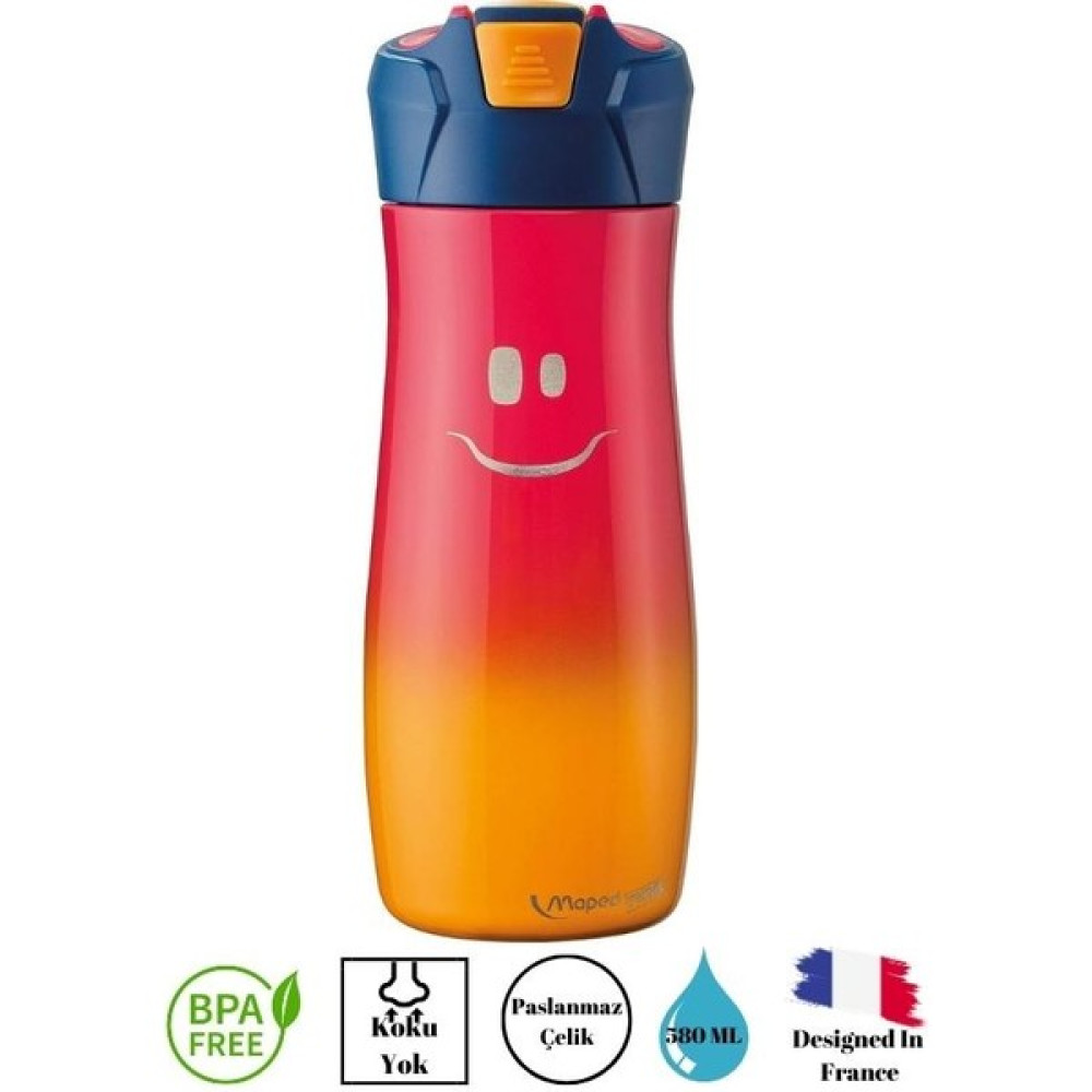 Maped Paslanmaz Çelik Termos Matara 580 ml - Pembe Oto Boyaları Fiyatı
