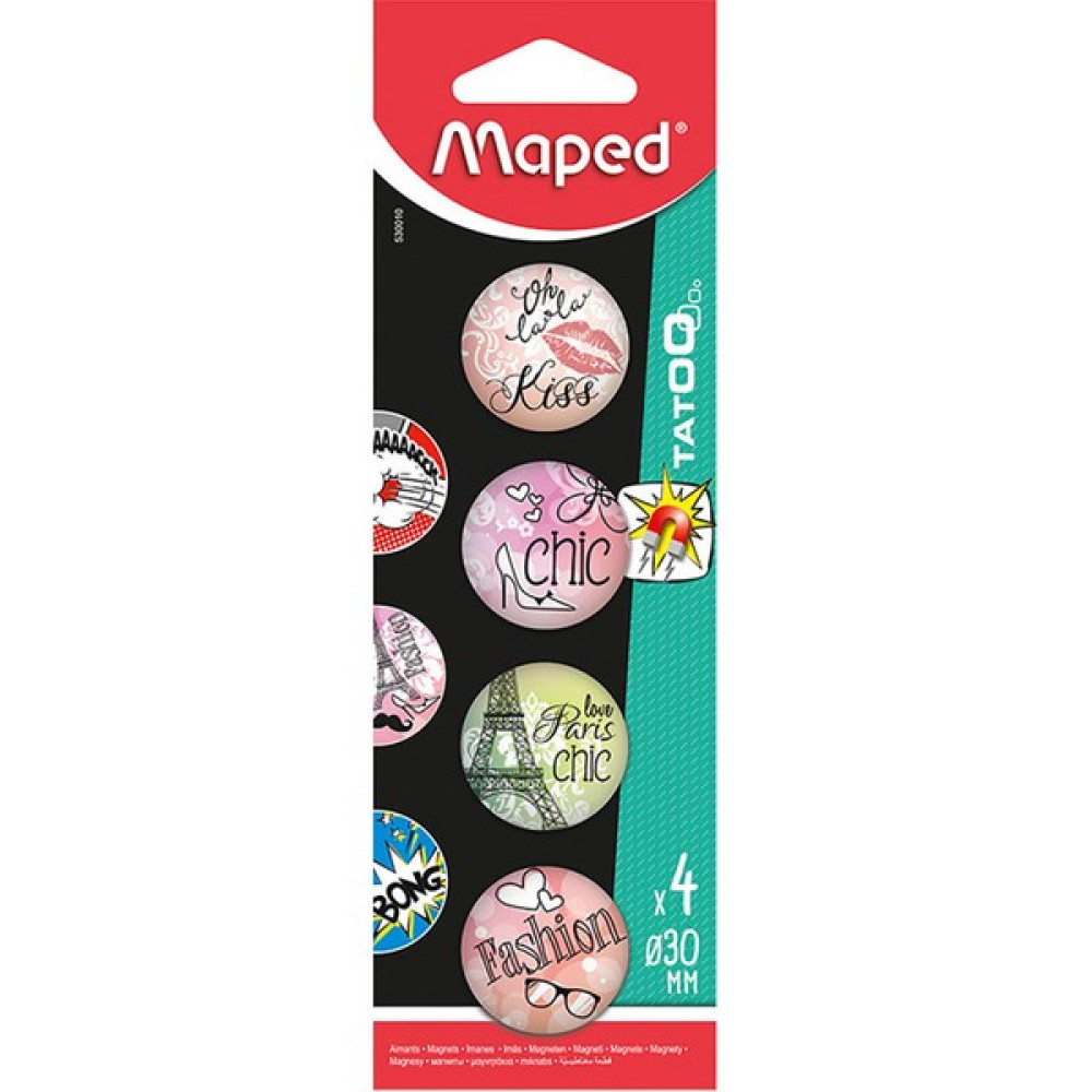 Maped Tatoo Mıknatıs - 4'Lü Karışık Renk Blister Oto Boyaları Fiyatı
