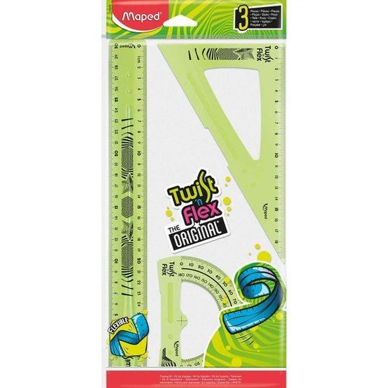 Maped Twist'N Flex 30 cm Esnek Cetvel Seti