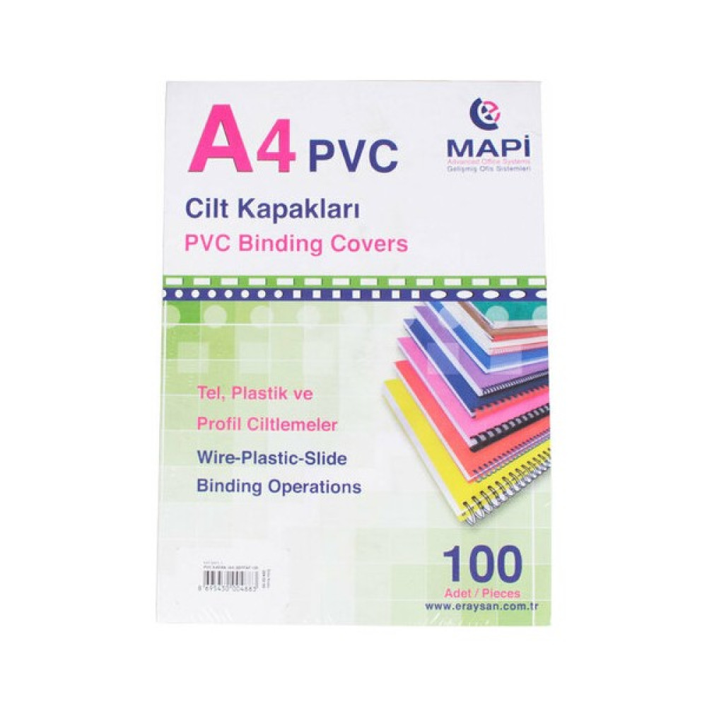 Mapilam A4 160MM Pvc Cilt Kapak 100LÜ ŞEFFAF-4883 Oto Boyaları Fiyatı