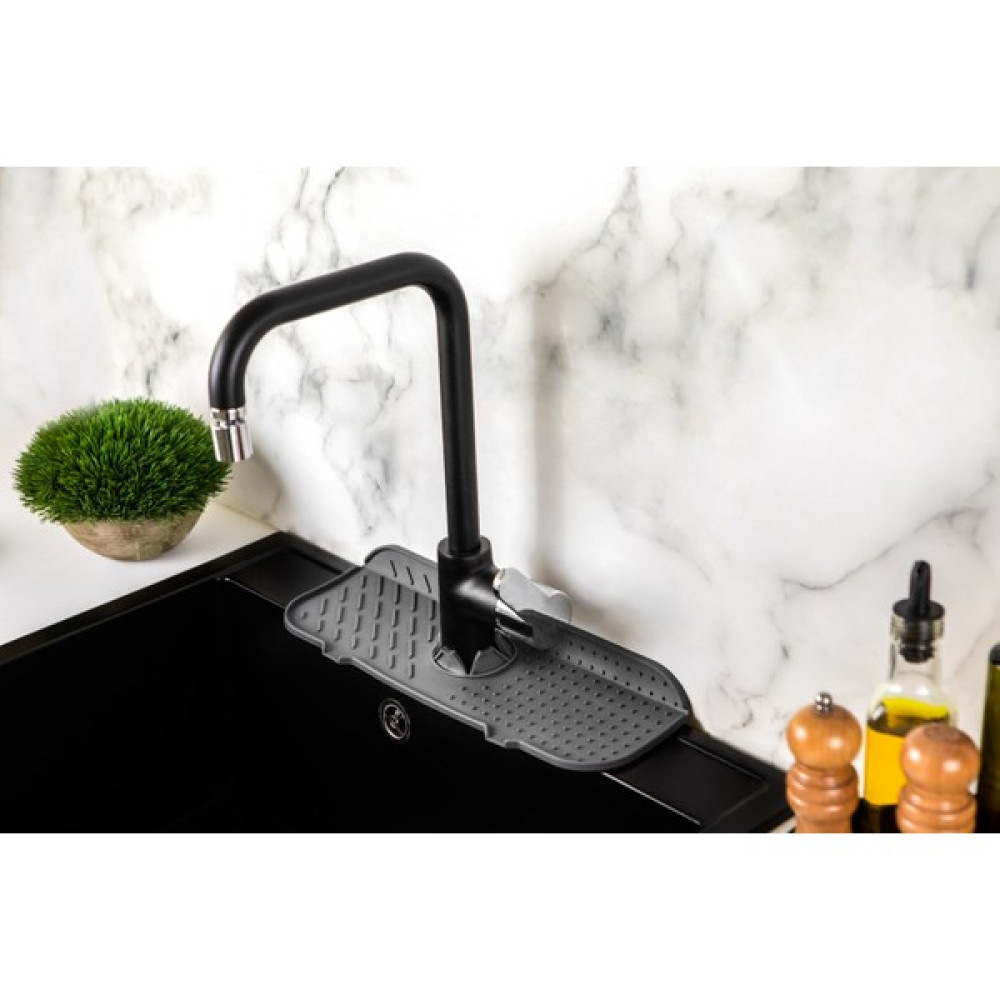 Mapple Home Elastik Musluk Mat Su Tutucu Düzenleyici Silikon Kaydırmaz Mutfak Banyo Lavabo Tezgah Üstü Matı Lavabo Fiyatı