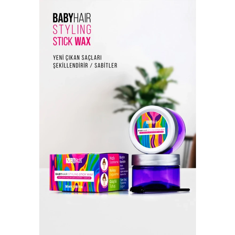 Mara Baby Hair Styling Yeni Cikan Sac Sekillendirici Stick Wax 50 Ml Wax Fiyatı